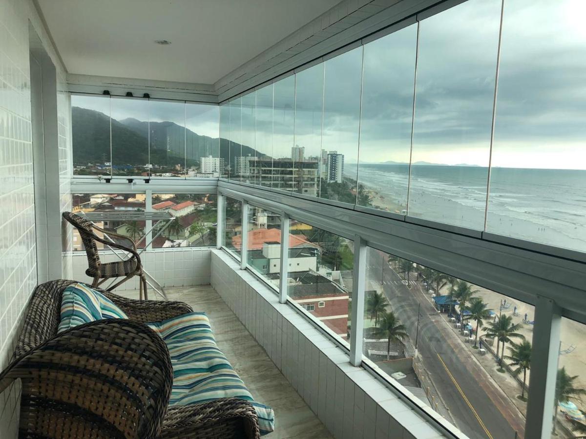 Mongagua Com Vista Para O Mar Pe Na Areia Экстерьер фото